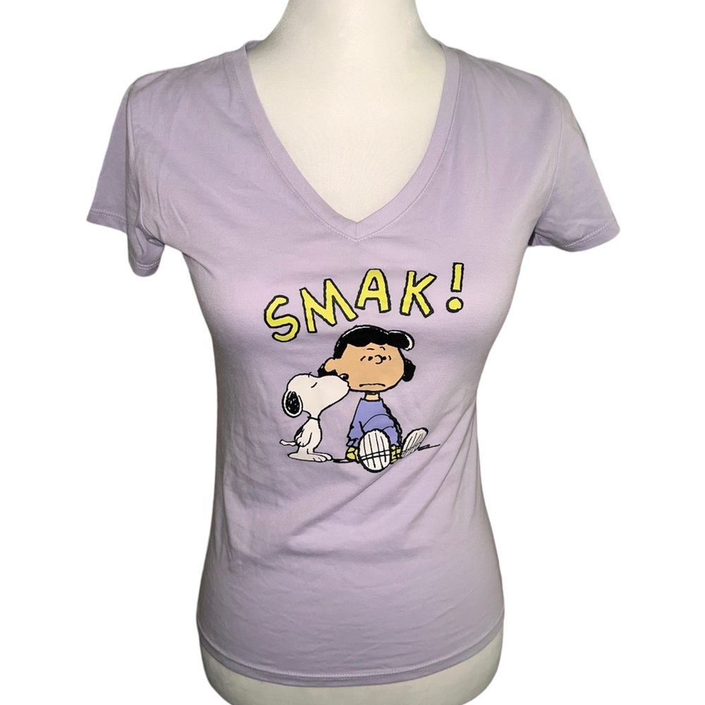 Peanuts🦎V-Neck Graphic T-Shirt🌵